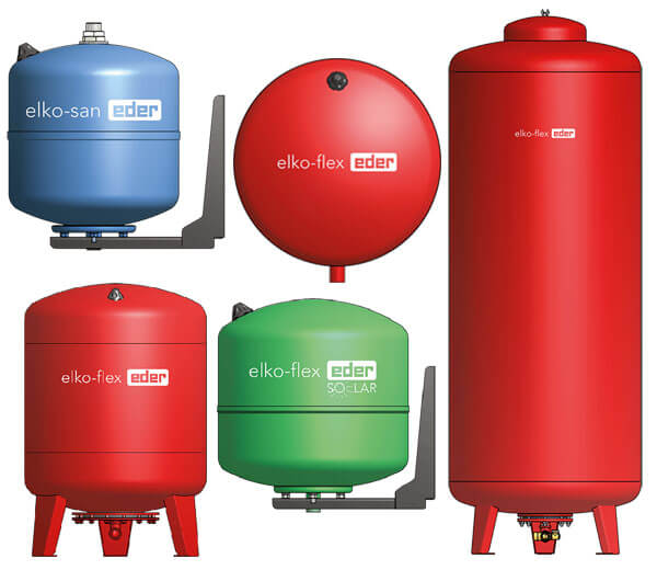 Eder-Spirotech Expansionsgefäße