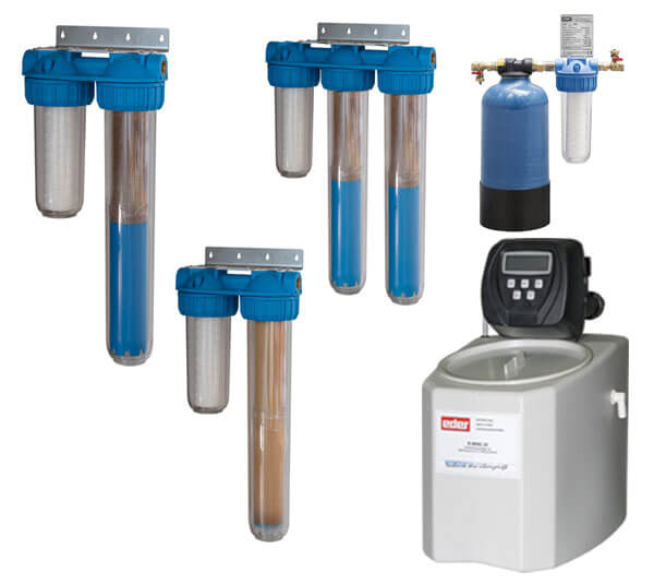 Wasserbehandlung mit elko-mat eder MWE,  R-MWE, MVE