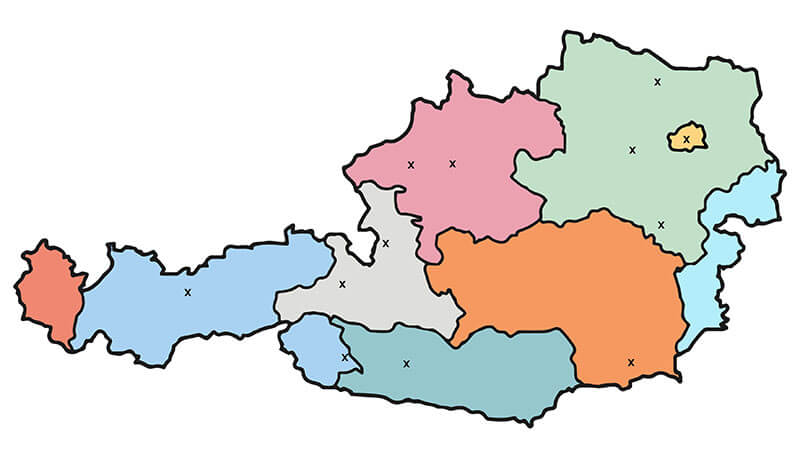 Rund 20 Servicetechniker van Eder Spirotech sind täglich in ganz Österreich für Sie unterwegs.