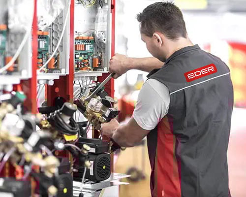 Eder Spirotech Serviceleistung : Wartung
