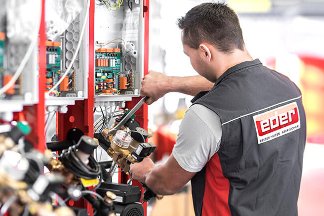 Eder Spirotech Serviceleistung : Wartung